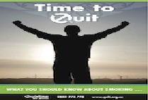 New zealand Time to Quit is designed to prompt people who smoke to think about quitting 